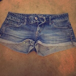 American eagle jean shorts