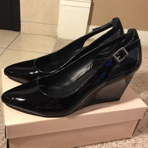 BCBG Wedge Black Heel