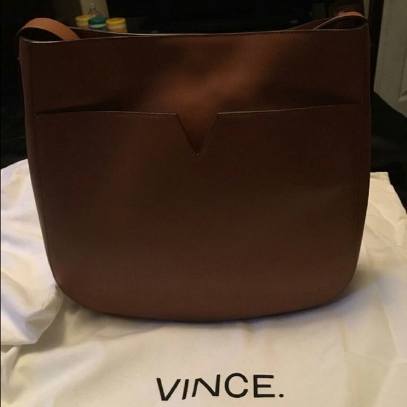 SOLD$$$Vince "Leather Cross-body bag"