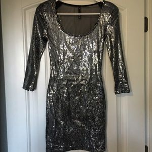 Sequined vegas dress