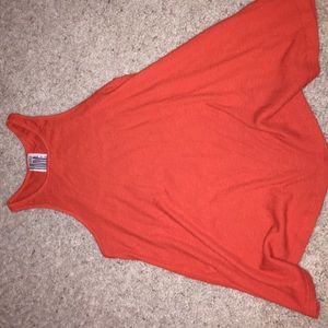 Orange Free People tank, worn once