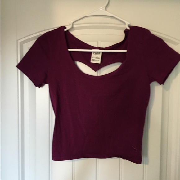 Purple crop top
