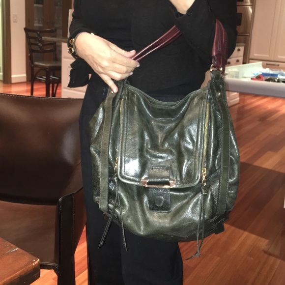 Leather handbag