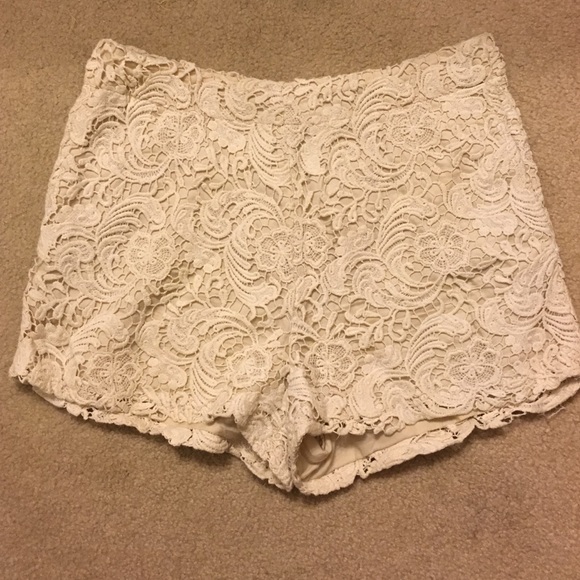 Lace shorts