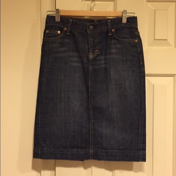 Jean skirt