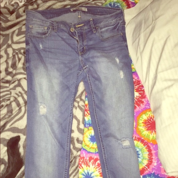 Hollister super skinny jeans