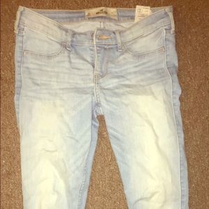 Skinny light color jegging hollister jeans