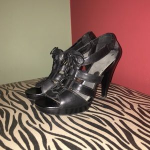 Jessica Simpson black sandals size 71/2