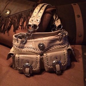 🌵Montana West Cream Studded Purse