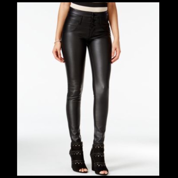 Faux Leather Skinny Pants