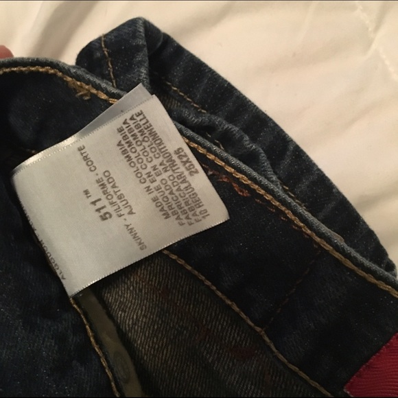 NWOT LEVIS// 511 skinny jeans - Picture 4 of 4