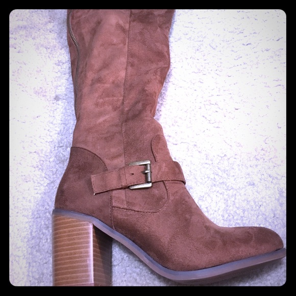 Brown Knee High Boots***Also in black***