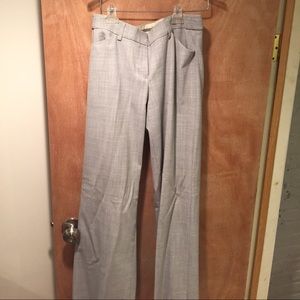 Grey Editor dress pants -- Express