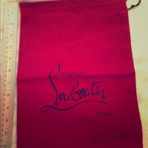 Christian louboutin dust bag