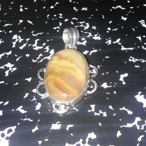 Natural Jasper Gemstone Pendant