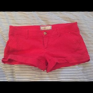 Red shorts