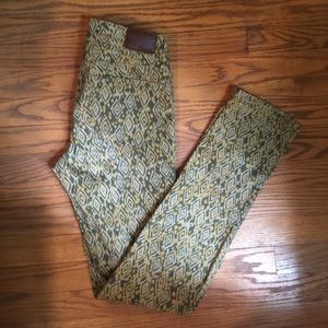 Level 99 printed jeans