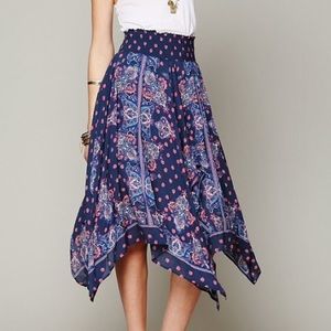 **SOLD** Free People Fly Away Patterned Floral