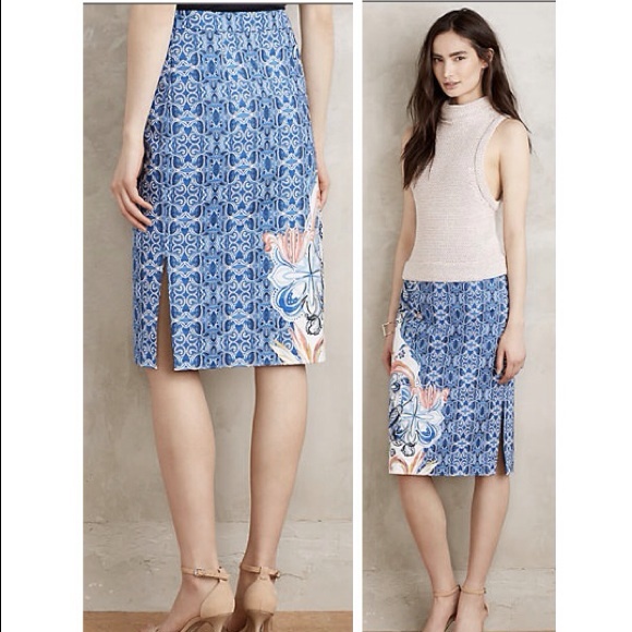 Anthropologie Dresses & Skirts - Anthropologie Becancour Pencil Skirt – 4 - NWT