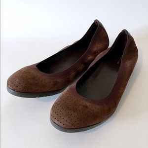 Gilmore Ballet Flat, Chestnut Suede, Cole Haan