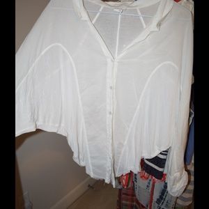 Helmut lang white button down. Comfy!!!