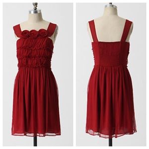 ❌SOLD❌ Anthropologie: Garnet Glow Dress by Burlap