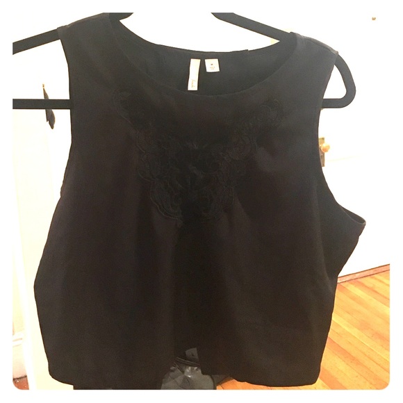 Black blouse from Nordstrom
