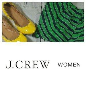 Reduced Shipping! Emma Yellow Patent Leather Flats