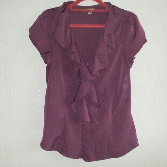 Deep Purple Button Up
