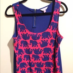 Lilly Pulitzer Cotton Elephant Top
