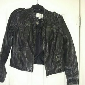 Xhilaration Faux Leather Jacket
