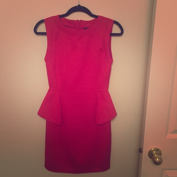 Red Peplum Dress❤️