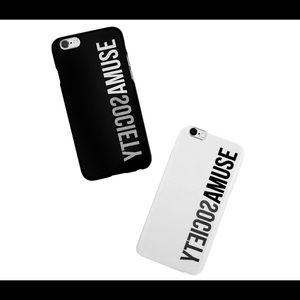 Amuse Society black&white phone case-iPhone 5/5s