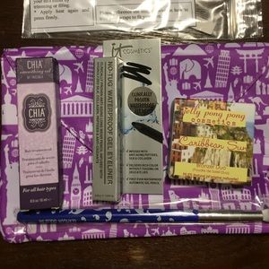 Ipsy bag plus samples & free Jamberry Pedi pack