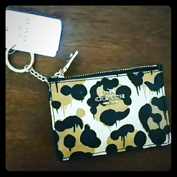 NWT Coach coin/wristlet