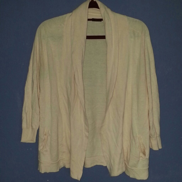 Pink/peach J.Crew Cardigan