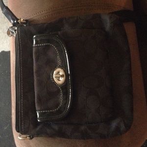 Authentic coach cross body
