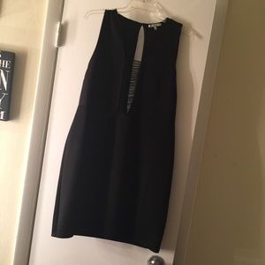 Black cocktail dress