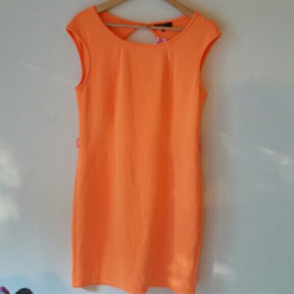 Asos Vibrant Orange Dress