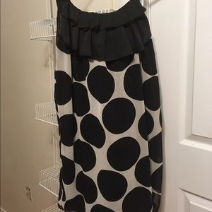 Polka dot back dress!