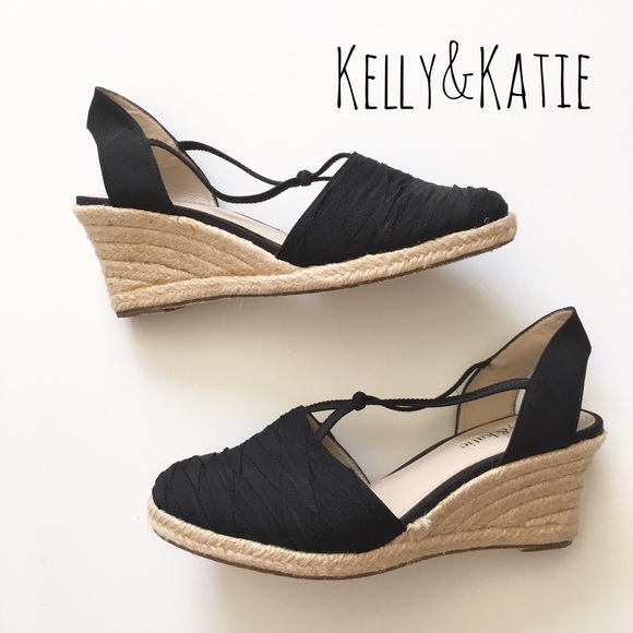 Kelly & Katie Shoes - Rope Wedge Sandal
