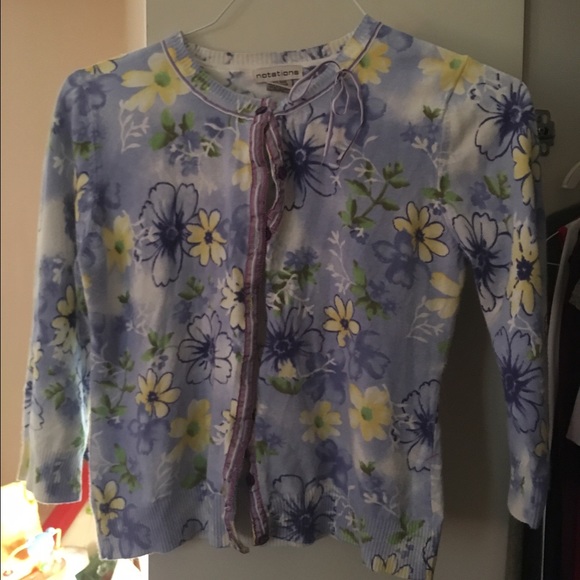 Notations x-large cardigan sweater