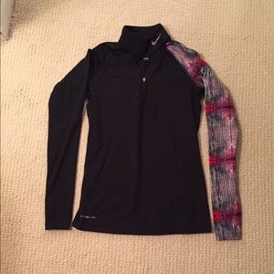 Nike pro combat dry fit pull over