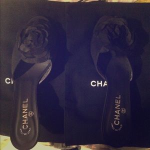 Beautiful Chanel slip ons.