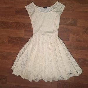 Classy, white lace dress