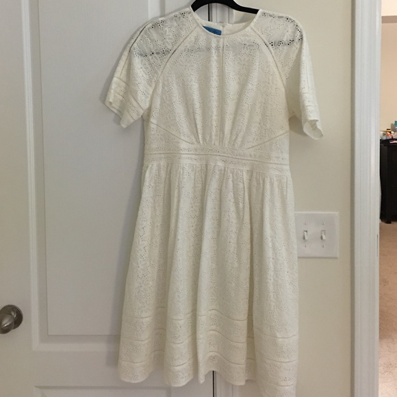 White lace dress