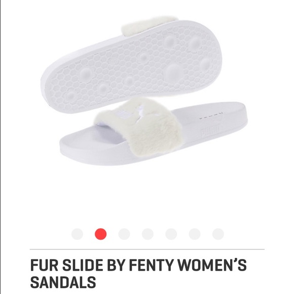 Fur slide by Fenty Womens Puma Sandal