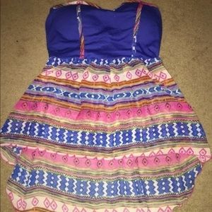 Aztec Print Tube top