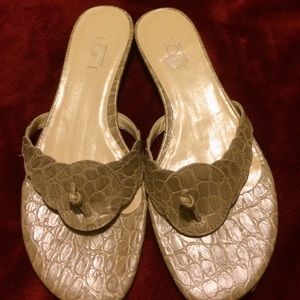 Ladies thong sandals from the loft
