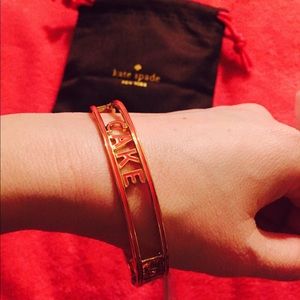 SALEkate spade "EAT CAKE FOR BREAKFAST" bangle SALEkate spade "EAT CAKE FOR BREAKFAST" bangle